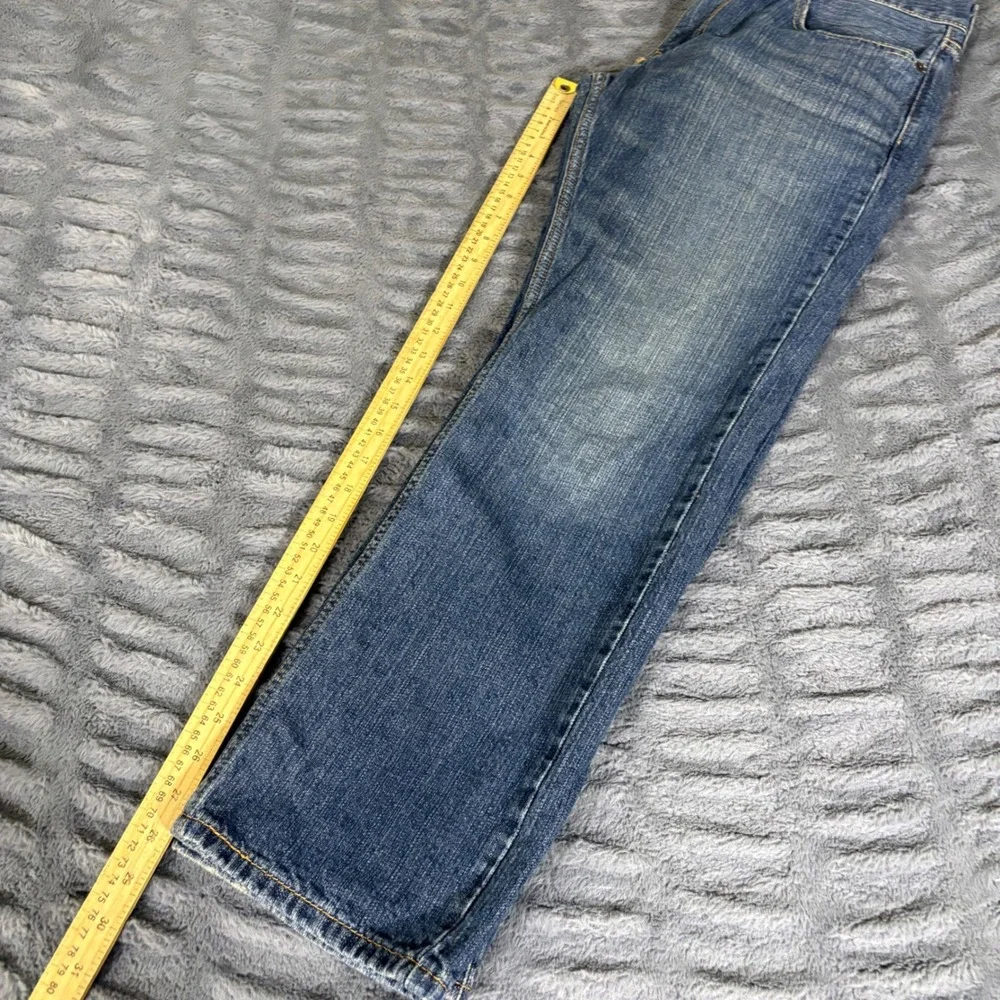 Levis 559 Mens Relaxed Straight Leg Jeans Medium Wash Blue 31x30 Cotton AQ494